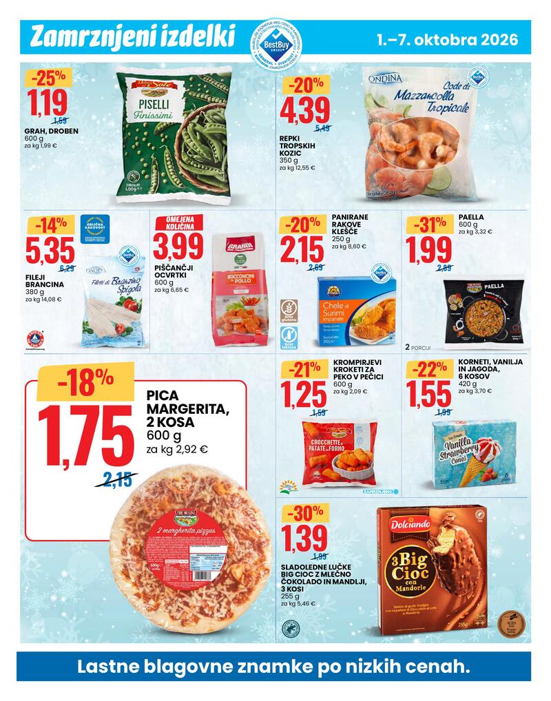 Eurospin katalog - Tedenska akcija