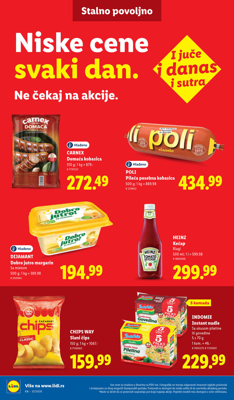 Lidl katalog akcija