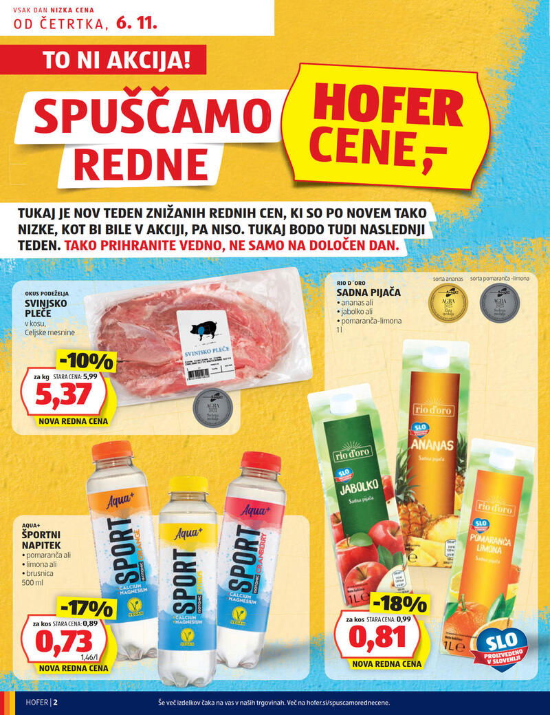 Hofer redni katalog