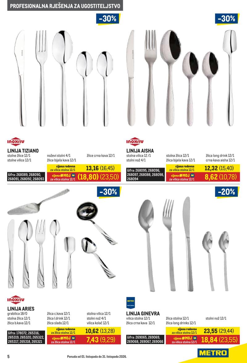 Metro katalog - Gastro ponuda proizvoda za ugostiteljstvo