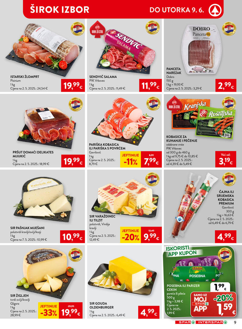 Spar kataloška akcija
