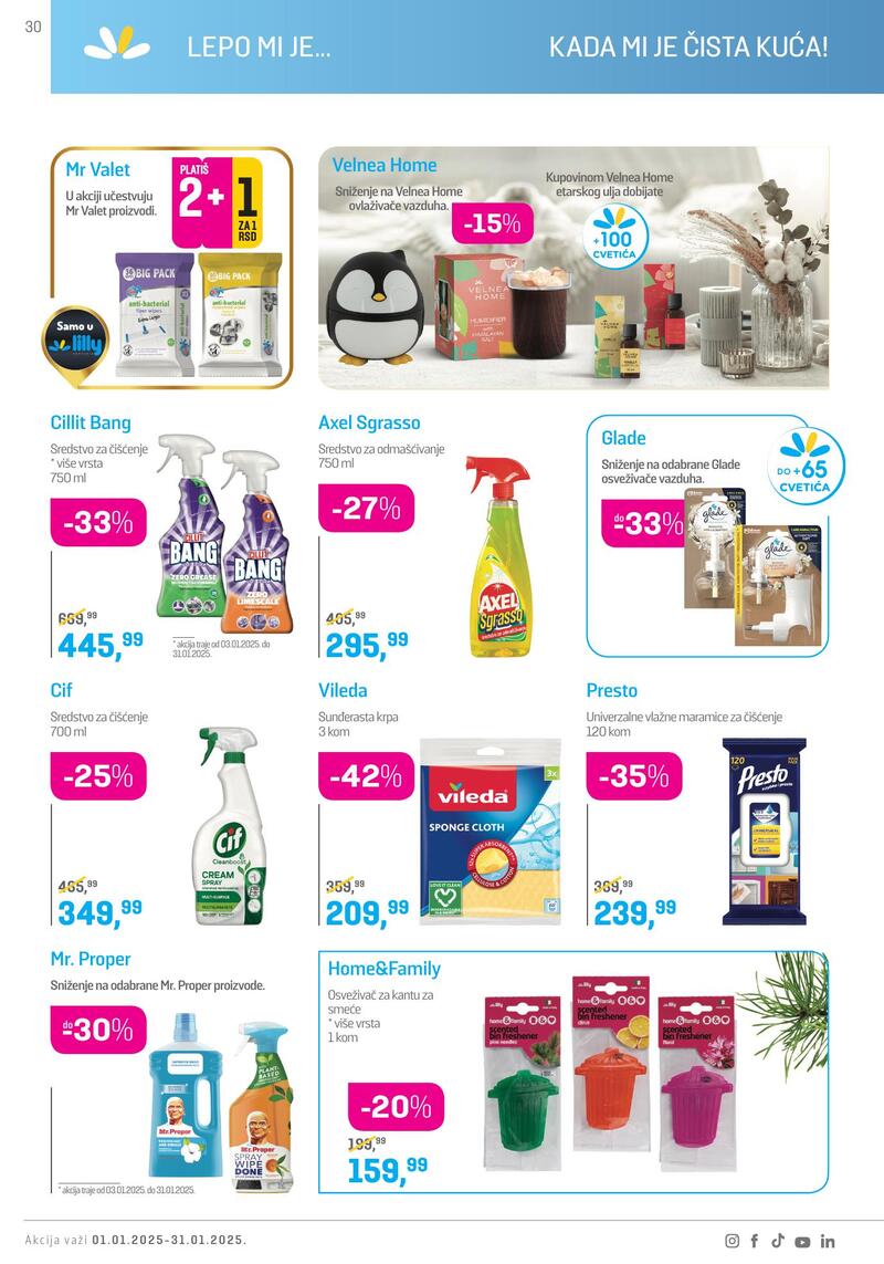 Lilly Drogerie katalog akcija