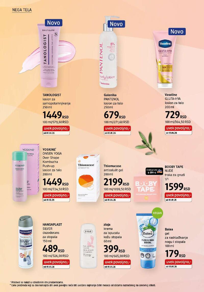 DM Drogerie katalog akcija