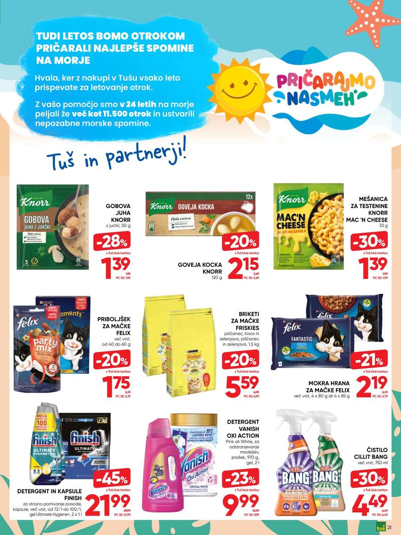 Tuš redni katalog