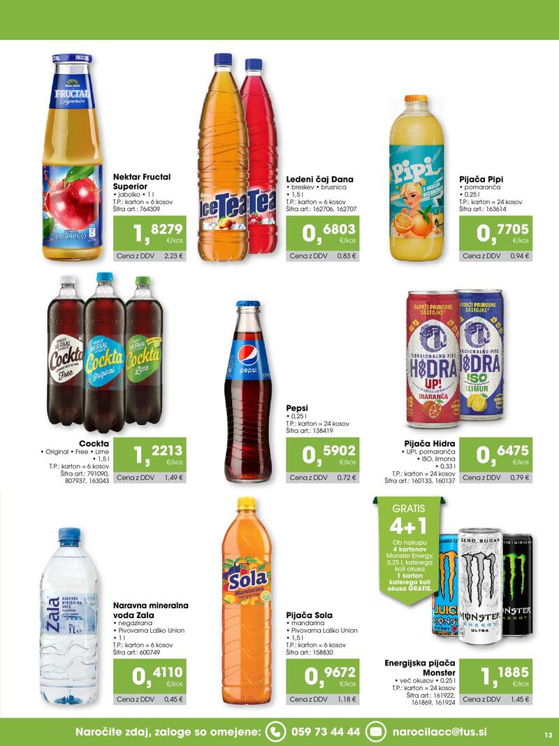 Tuš Cash & Carry katalog - Gostinec