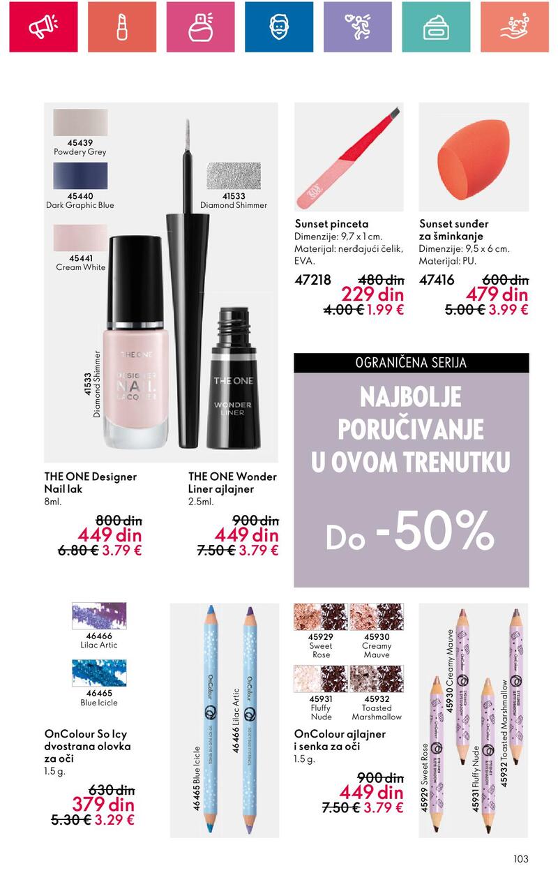 Oriflame katalog akcija