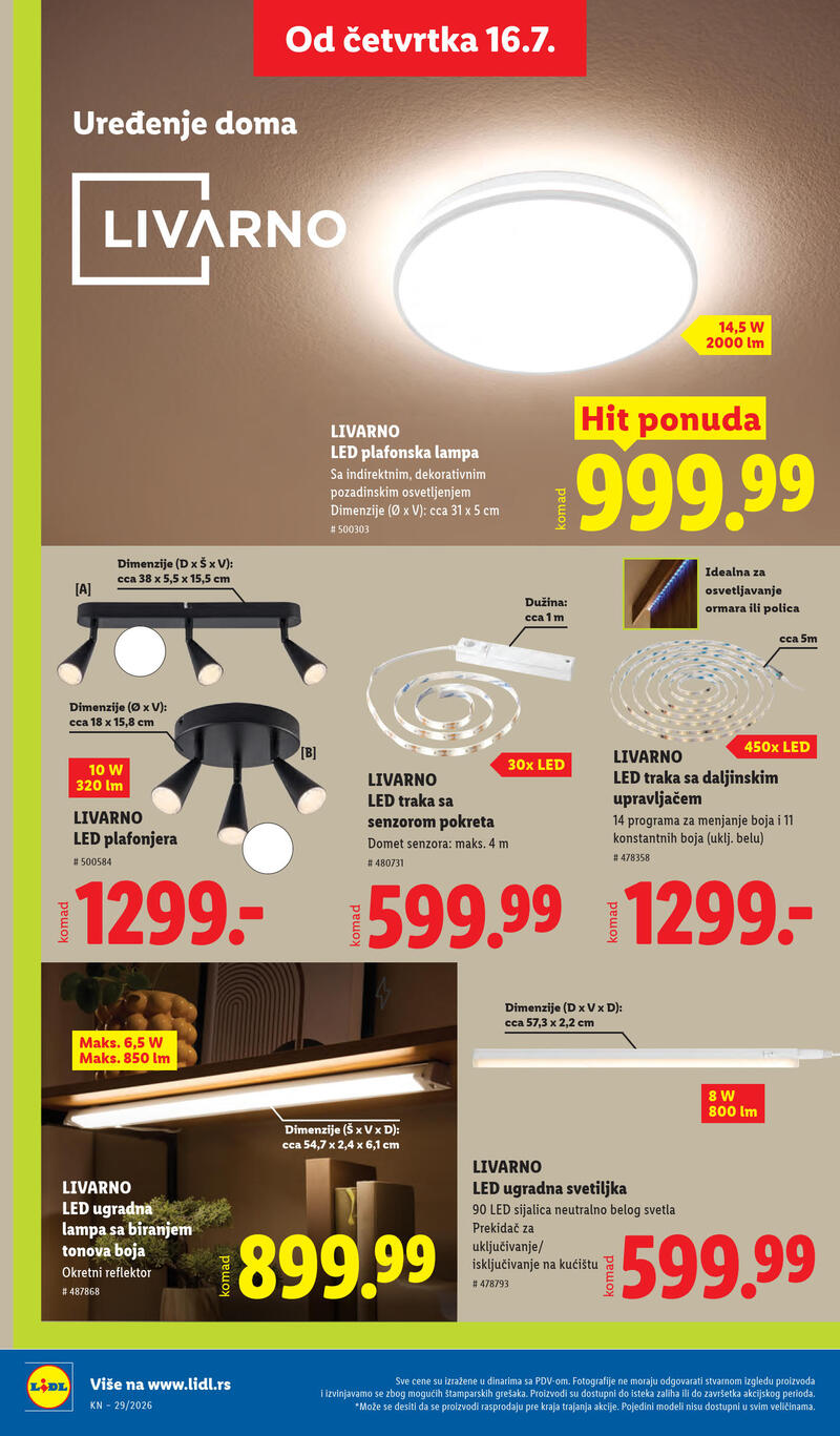 Lidl katalog akcija