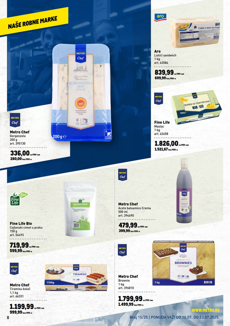 Metro katalog hrana