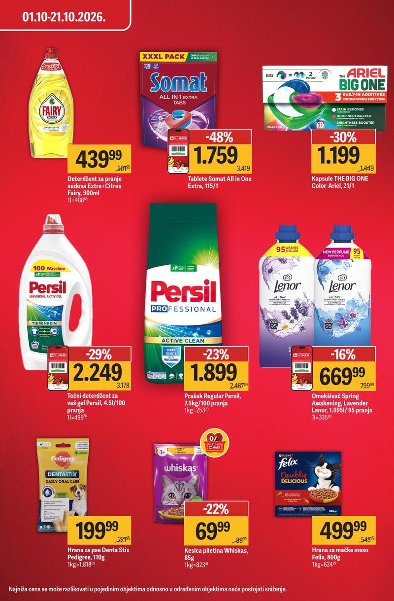 Mega Maxi katalog - Dvonedeljna akcija