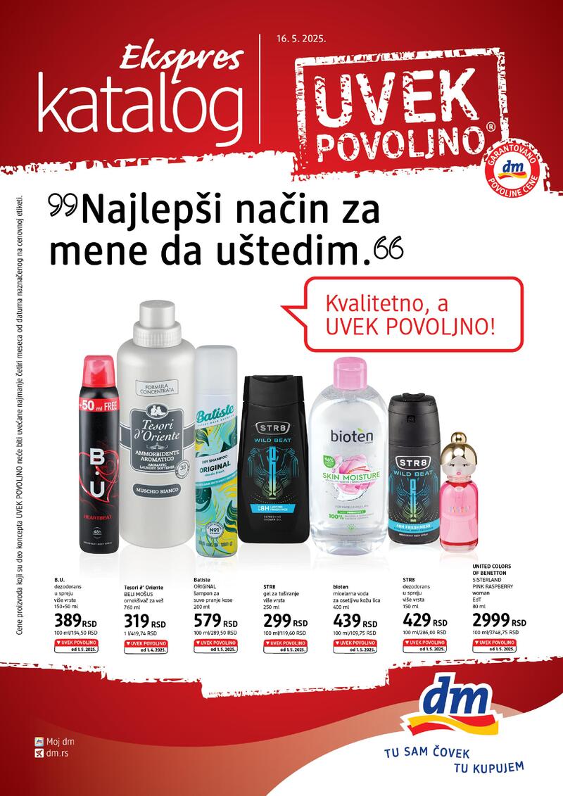 DM Drogerie katalog super cene