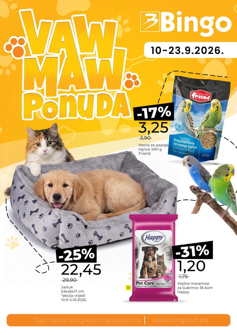 Bingo vav maw ponuda