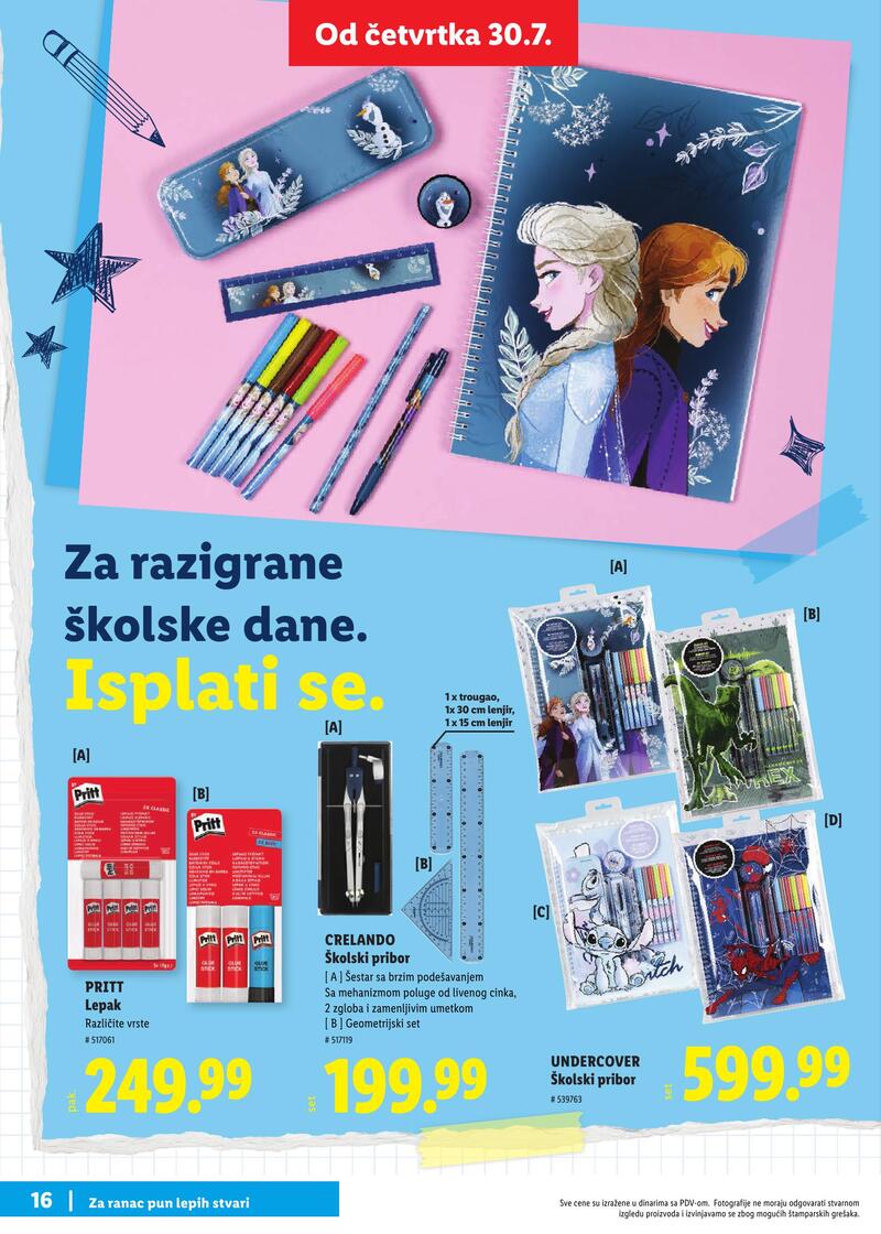 Lidl back to school