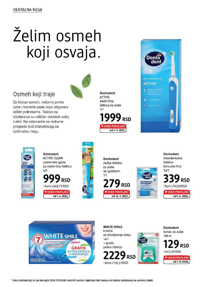 DM Drogerie katalog akcija