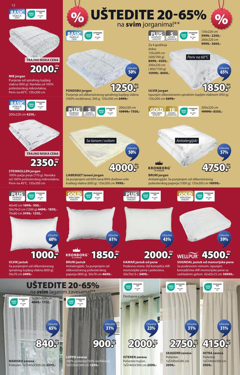 JYSK katalog akcija