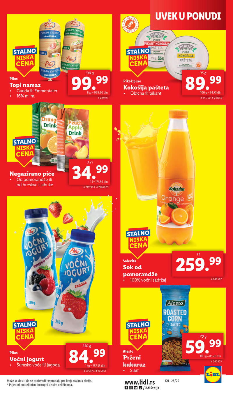 Lidl katalog akcija