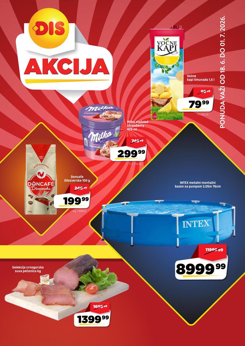 DIS Market katalog akcija DIS katalog hrana