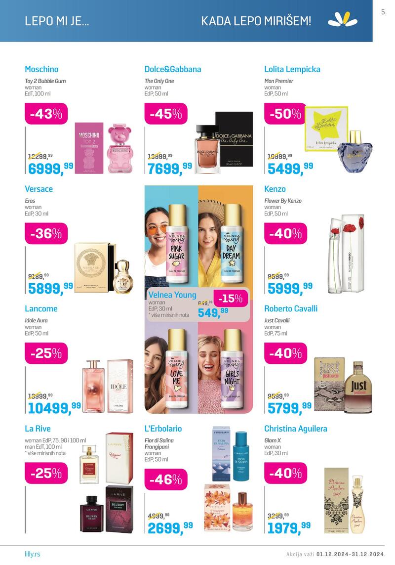 Lilly Drogerie katalog akcija