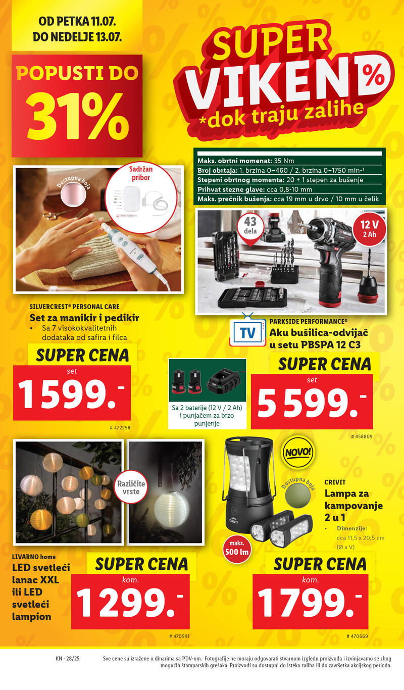 Lidl katalog akcija