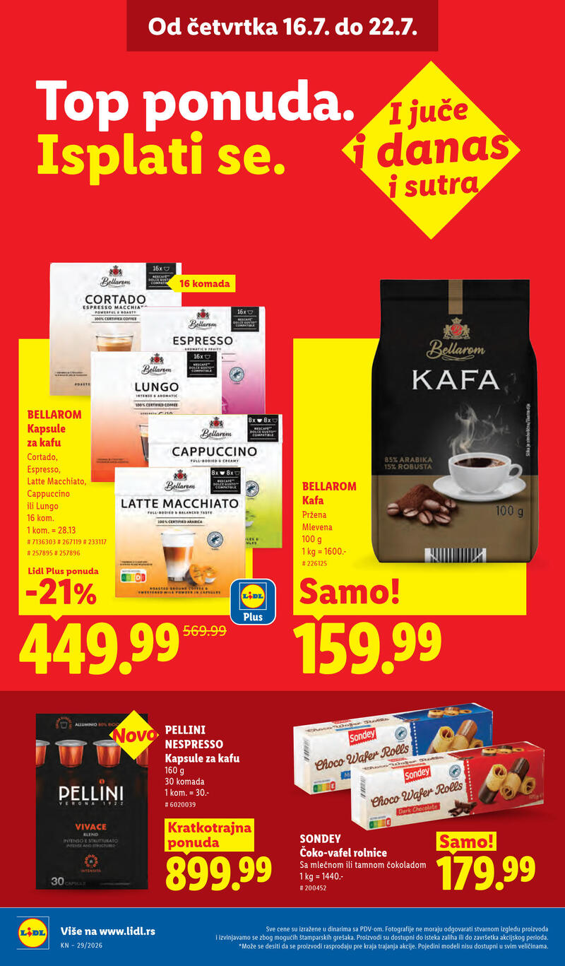 Lidl katalog akcija