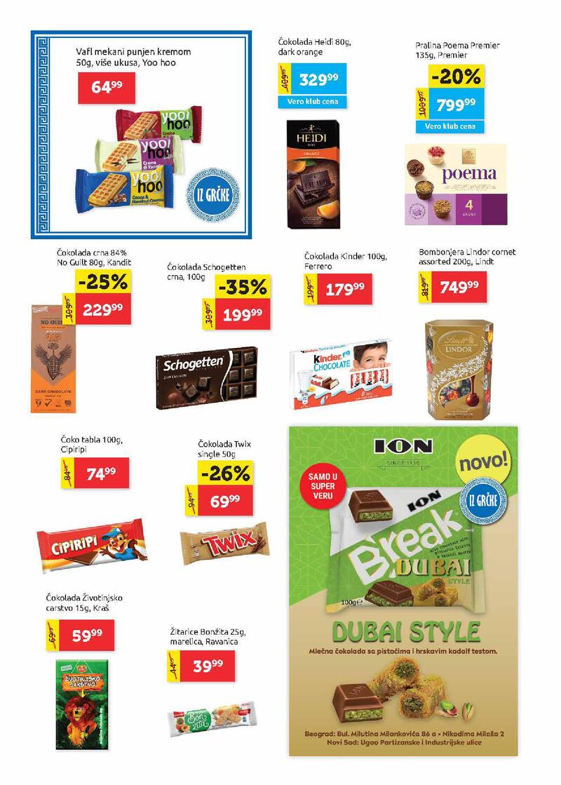 Super Vero katalog akcija