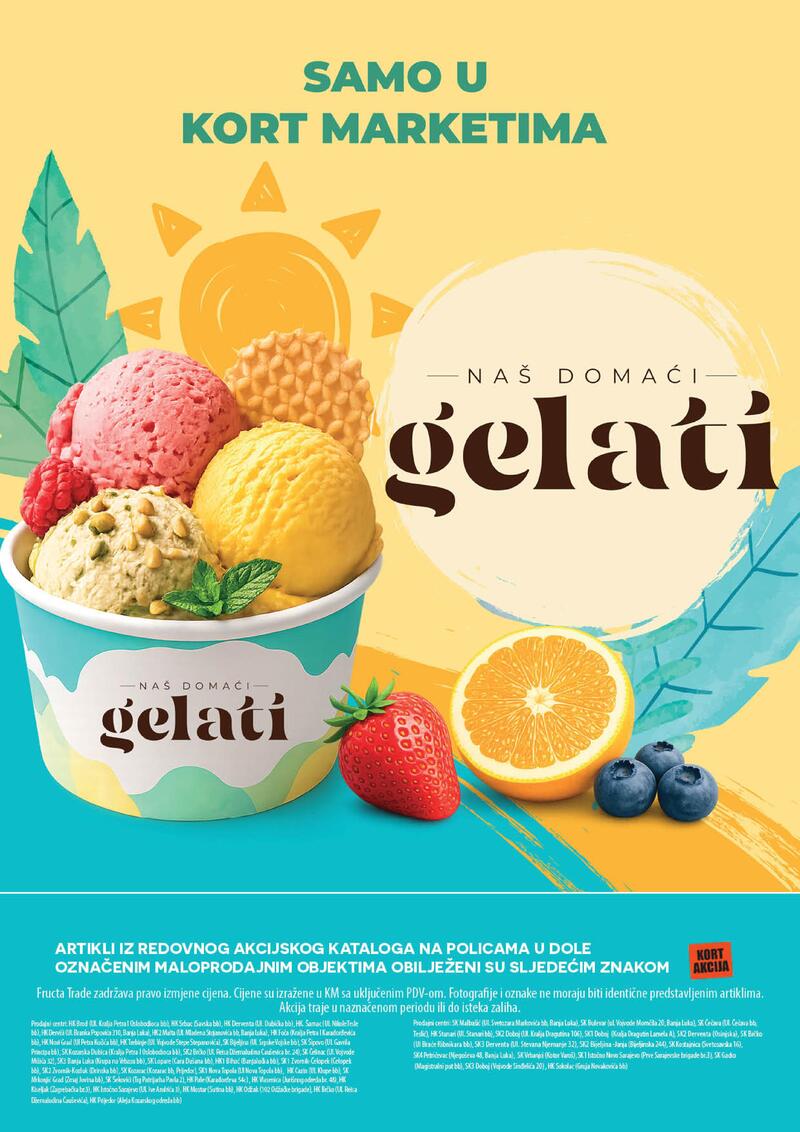 Kort marketi kataloška akcija