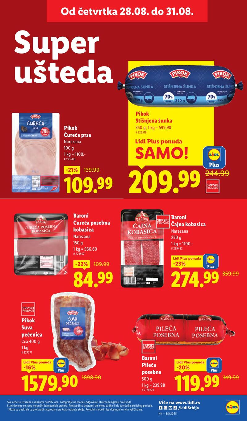 Lidl katalog akcija