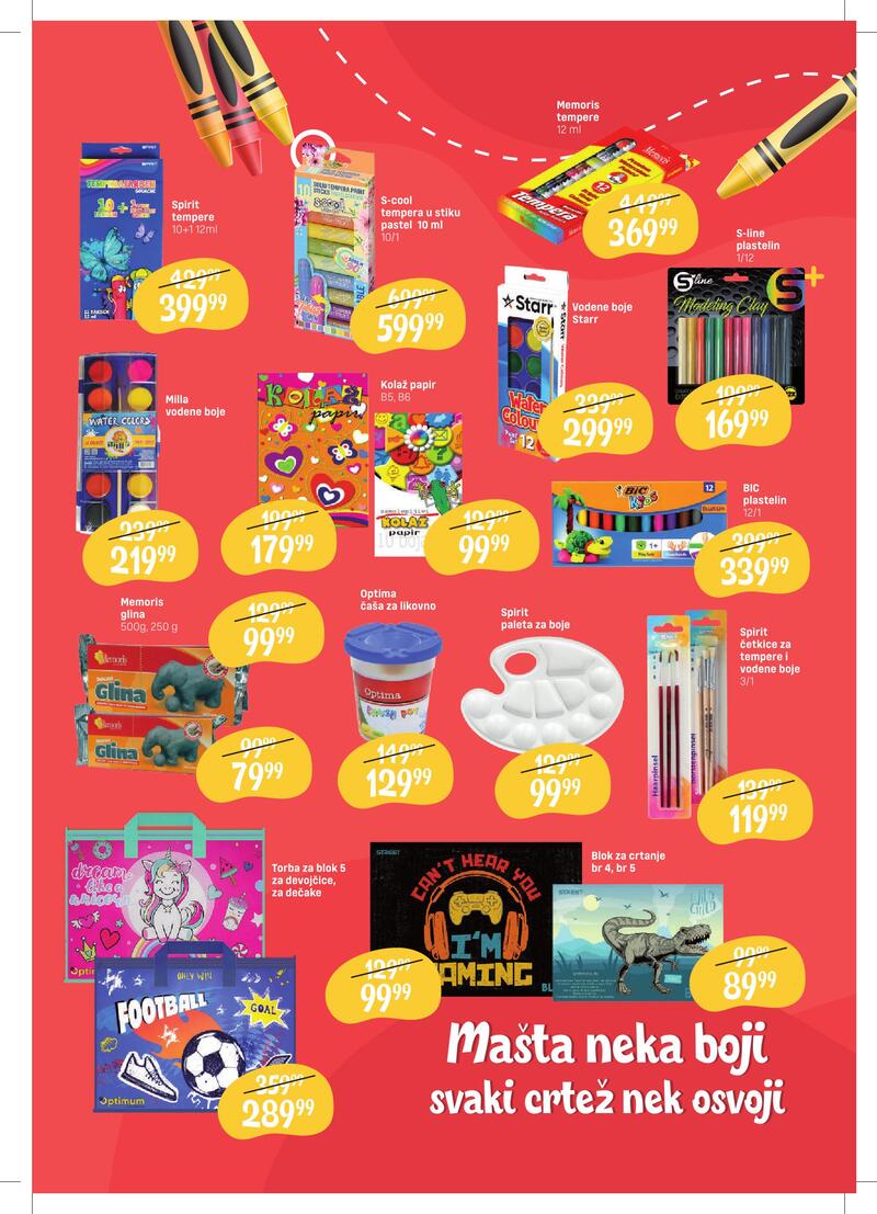 DIS Hipermarket katalog sve što treba kupi za đaka u klupi
