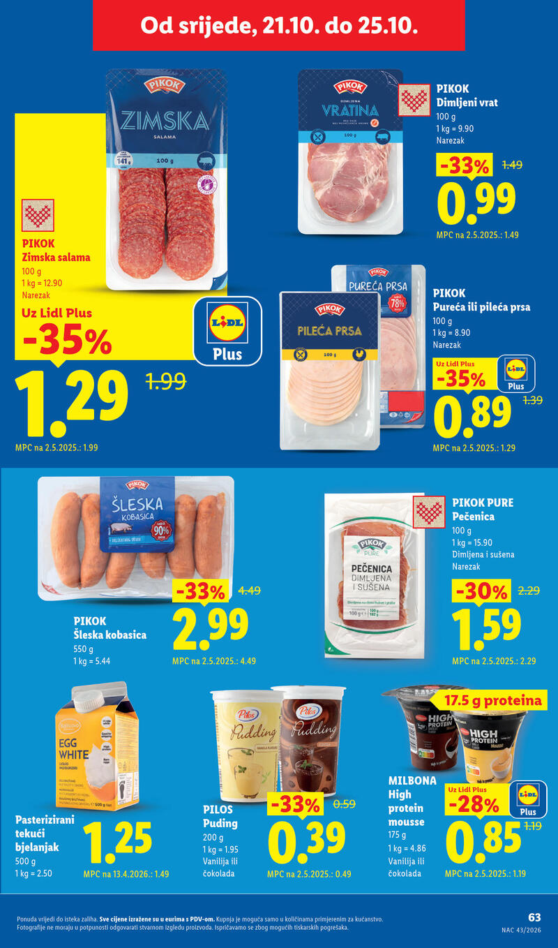 Lidl katalog - Tjedna akcija