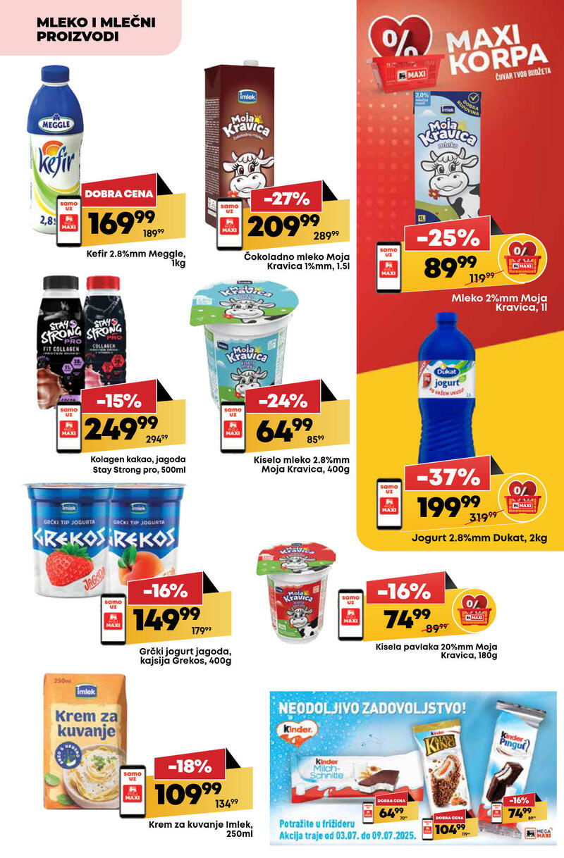 Mega Maxi nedeljna akcija