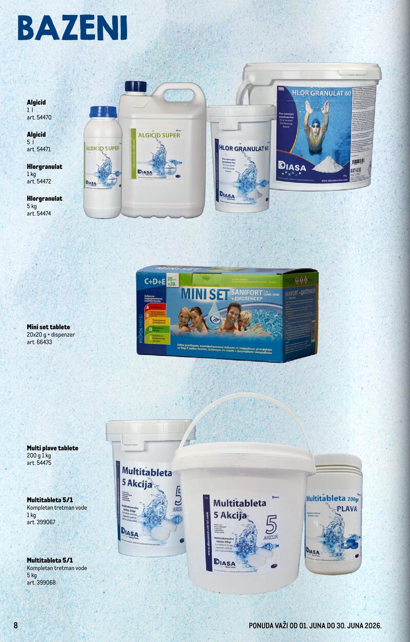 Metro katalog bazeni