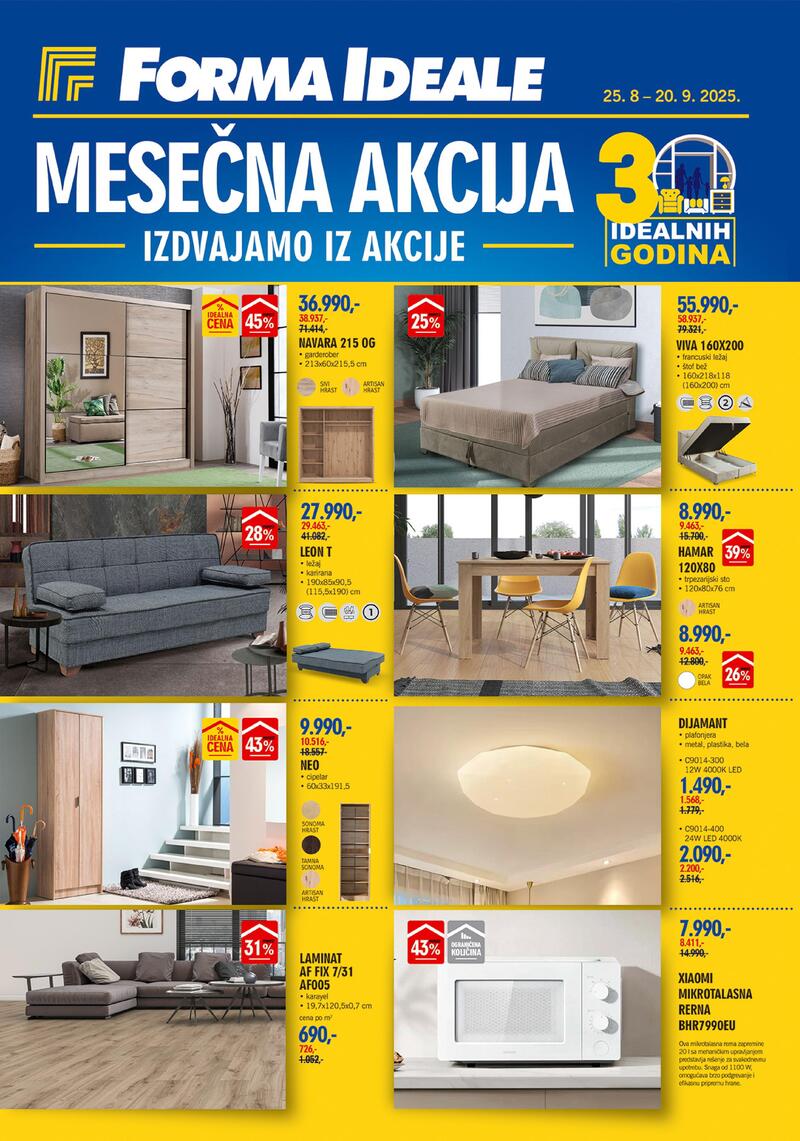 Forma Ideale katalog akcija