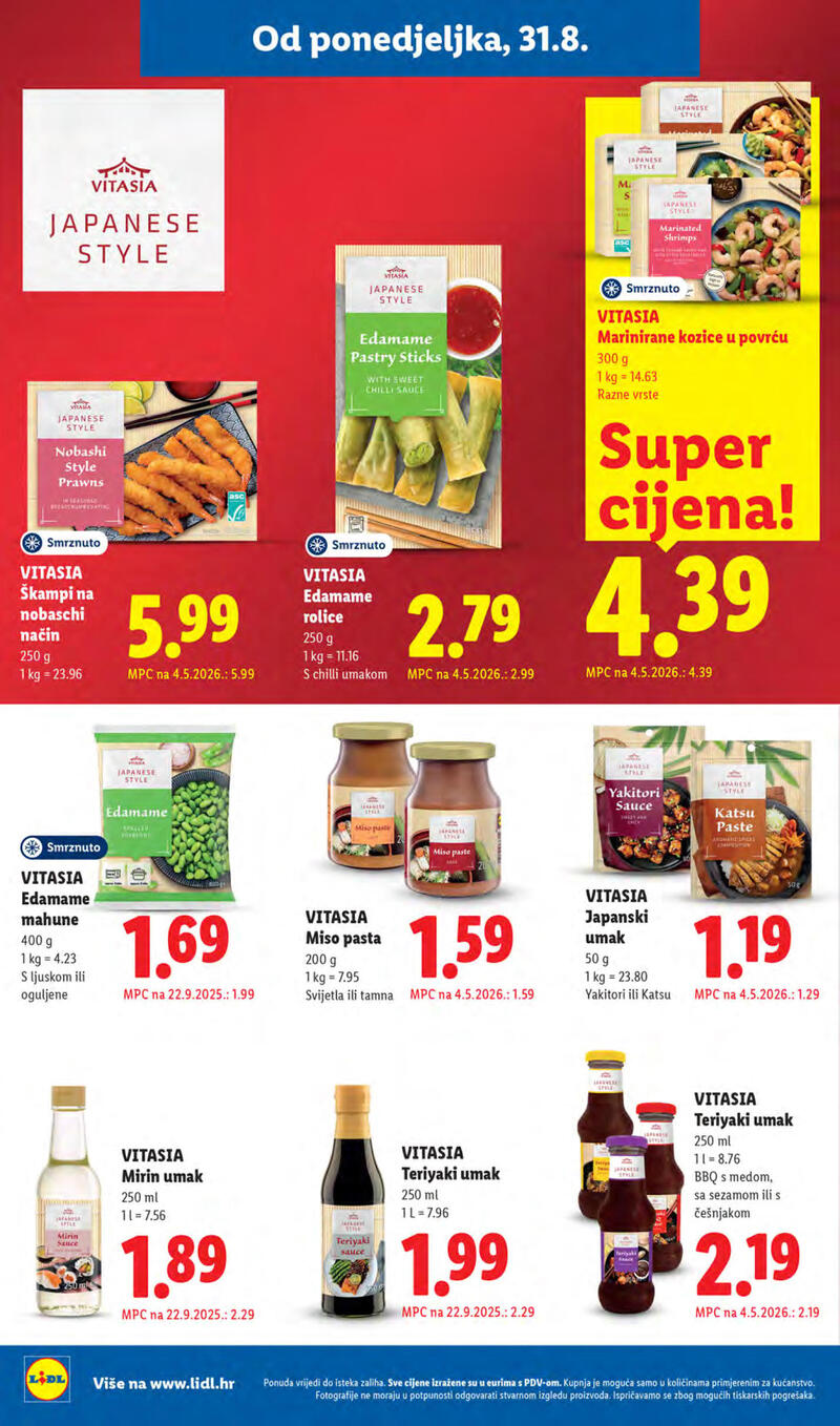 Lidl kataloška akcija