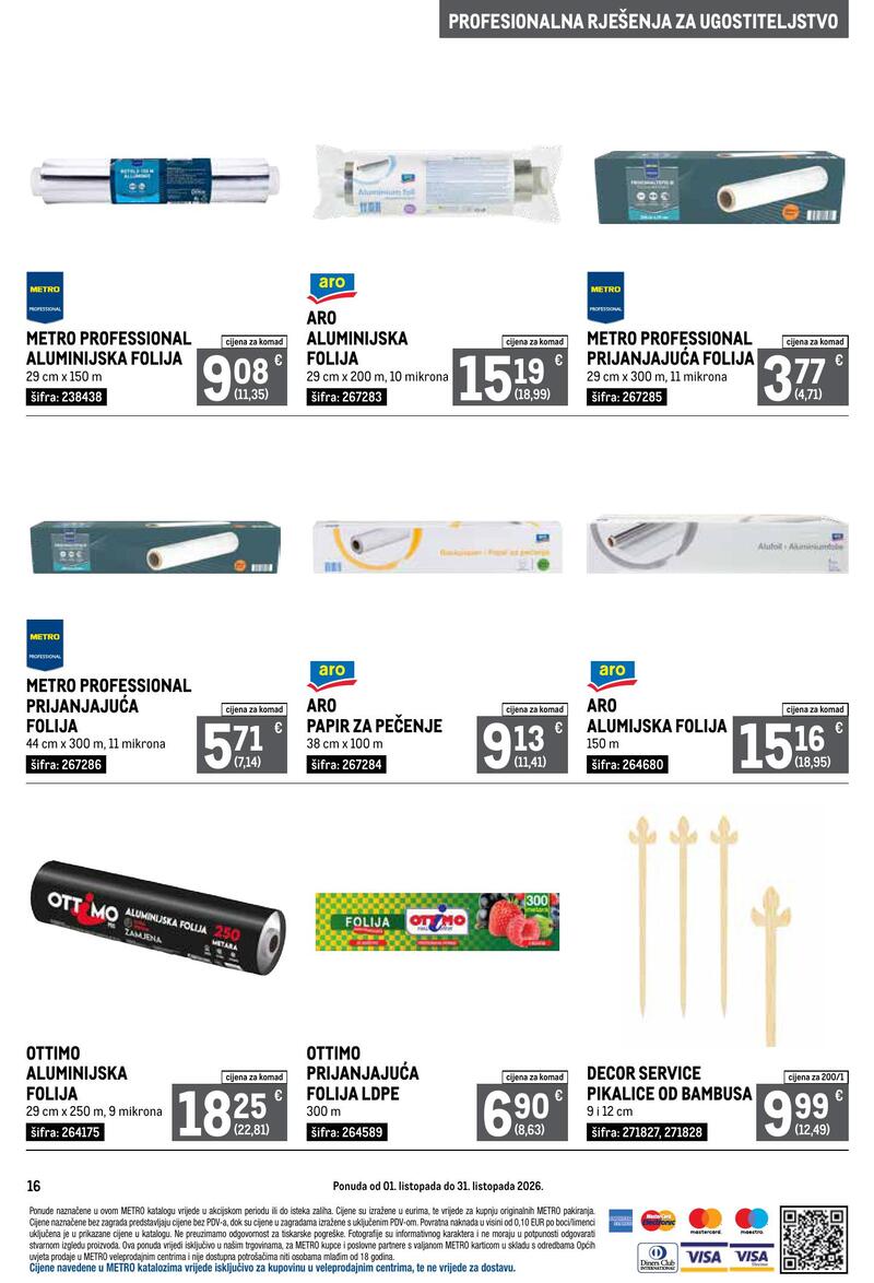 Metro katalog - Profesionalna rješenja za ugostiteljstvo