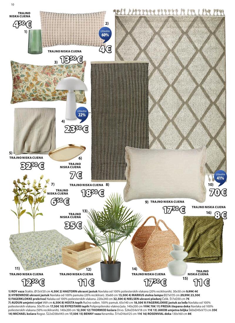 JYSK katalog namještaj