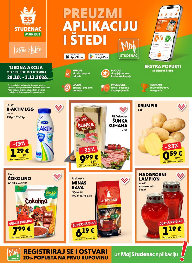 Studenac katalog akcija Tjedna akcija