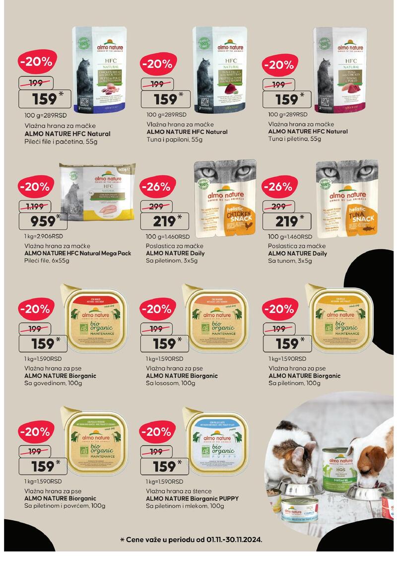 Pet centar akcijski katalog