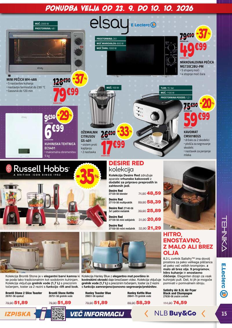 E.Leclerc katalog - Dvotedenska akcija