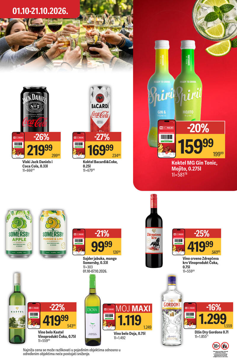 Maxi katalog – Nedeljna akcija