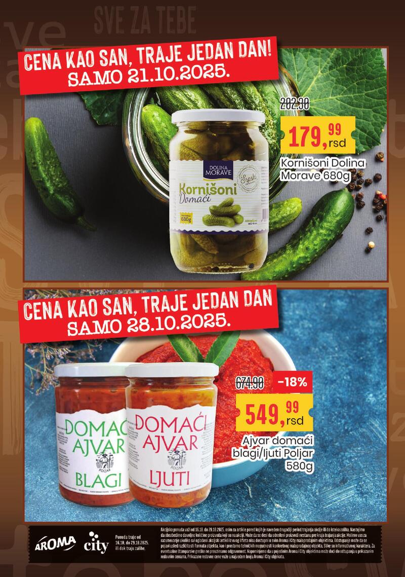 Aroma Market katalog akcija