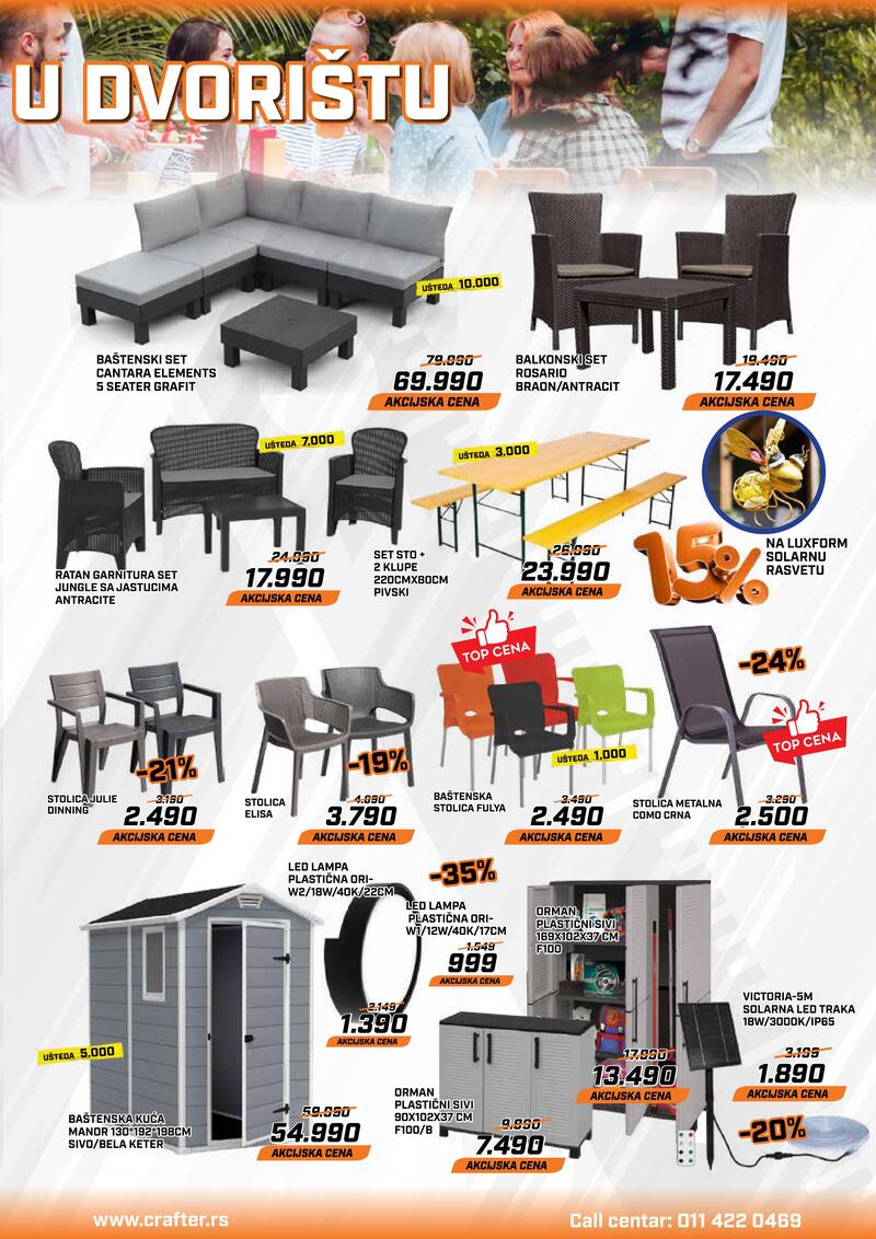Crafter akcijski katalog