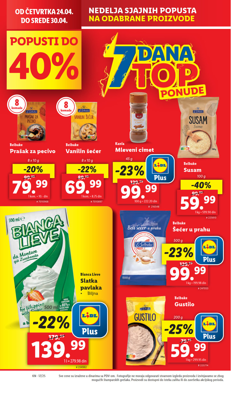 Lidl katalog akcija