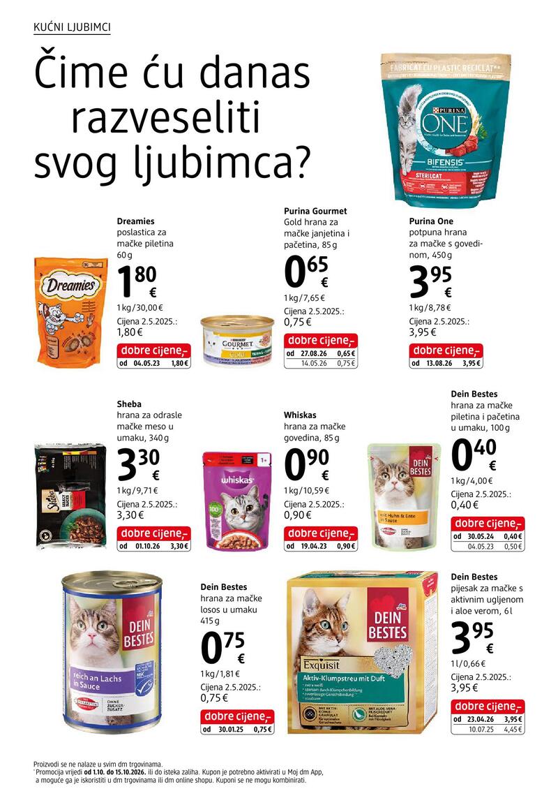 DM katalog - Mjesečna akcija