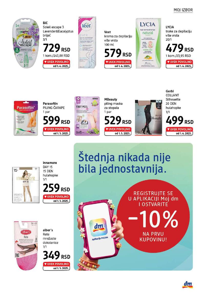 DM Drogerie katalog akcija