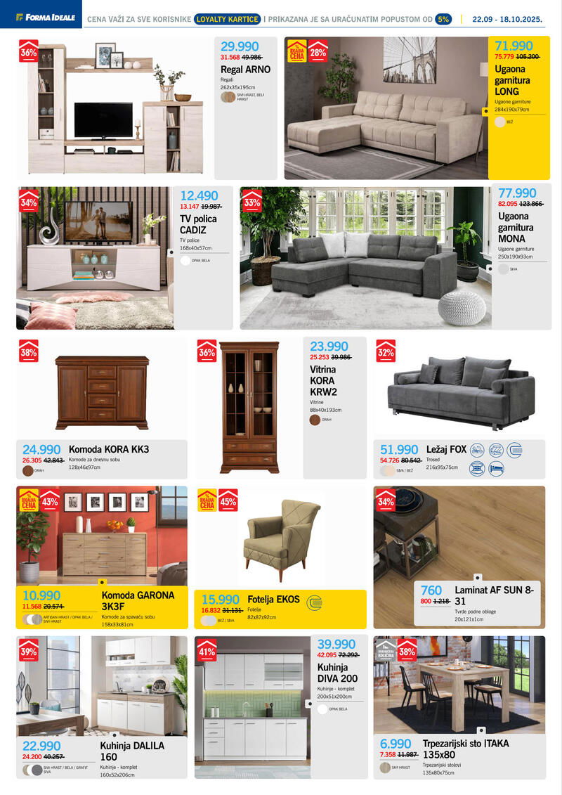 Forma Ideale katalog akcija