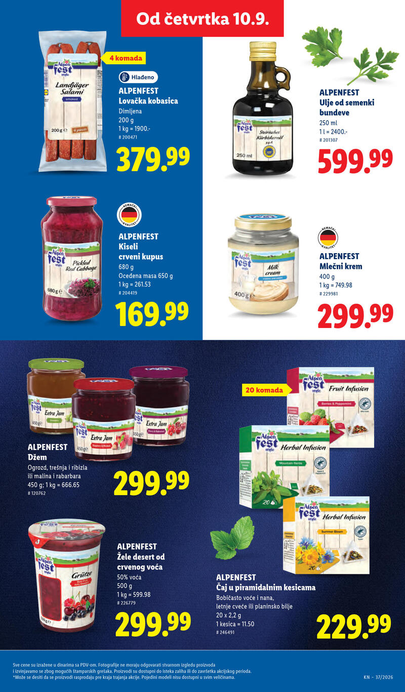 Lidl katalog akcija