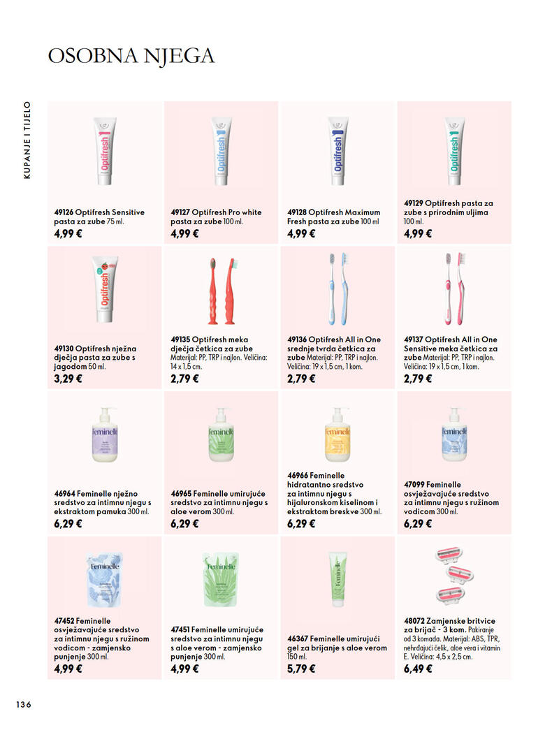 Oriflame katalog - Mjesečna akcija