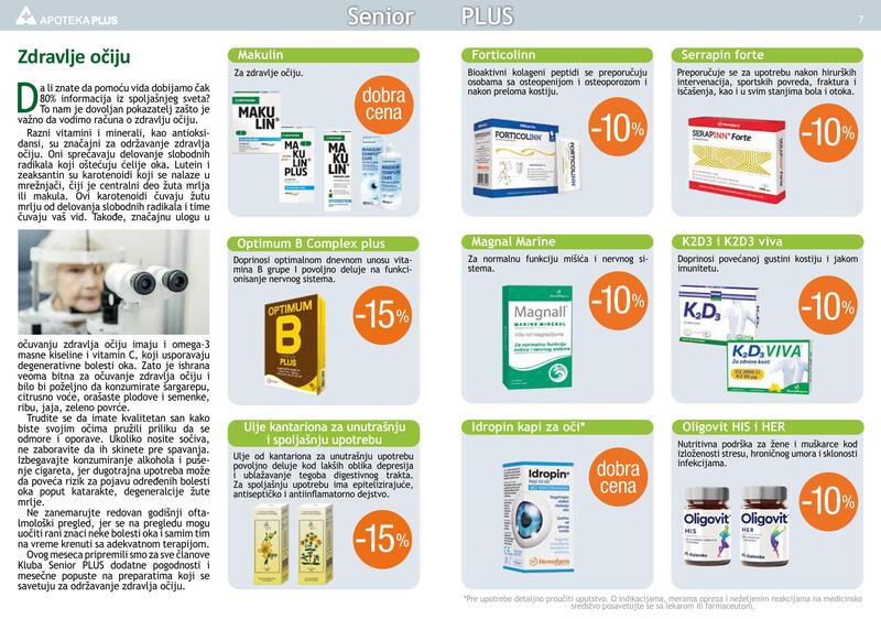 Apoteka plus katalog akcija