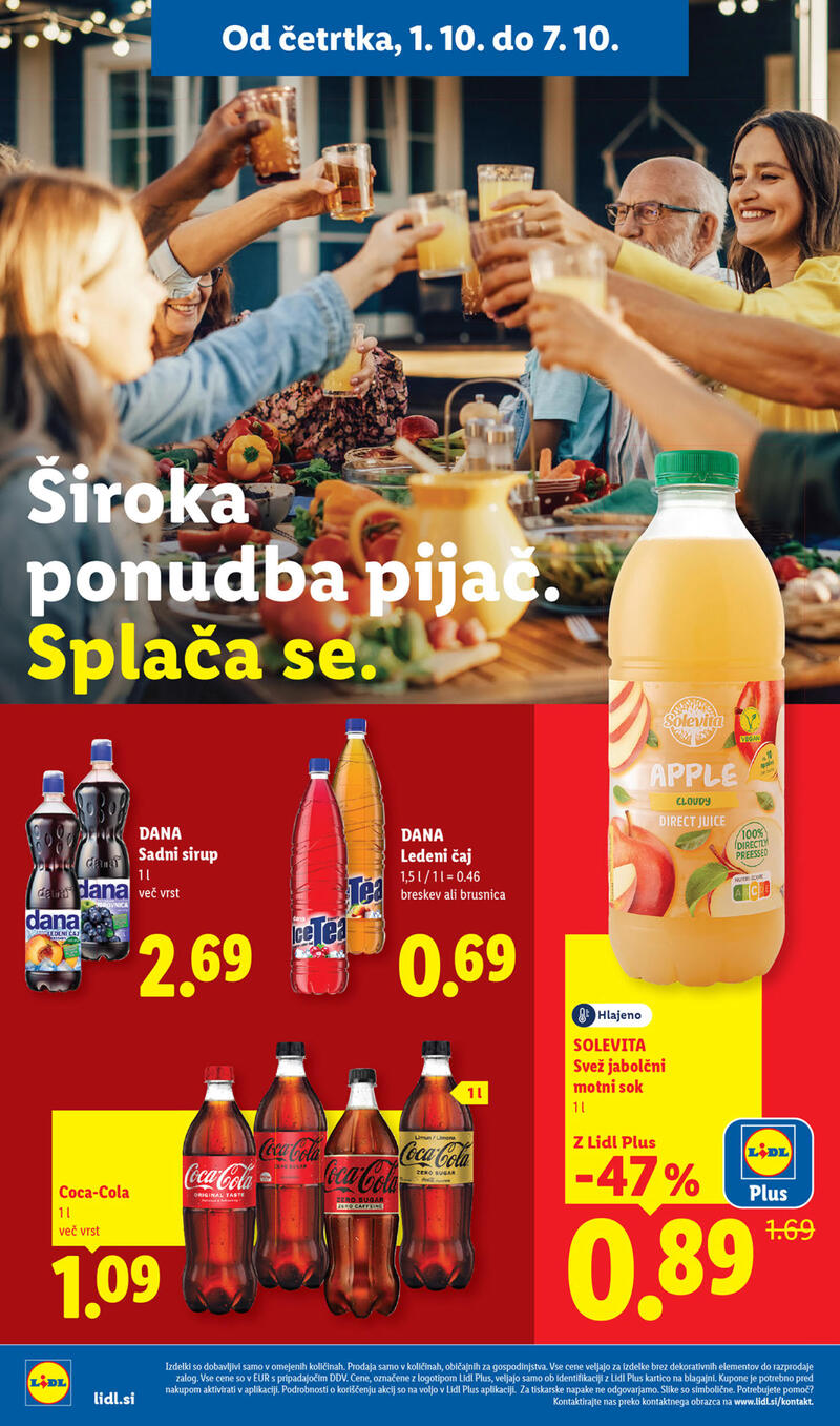 Lidl katalog - Tedenska akcija