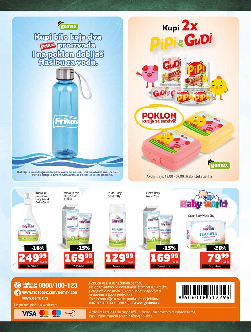 Gomex katalog hrana