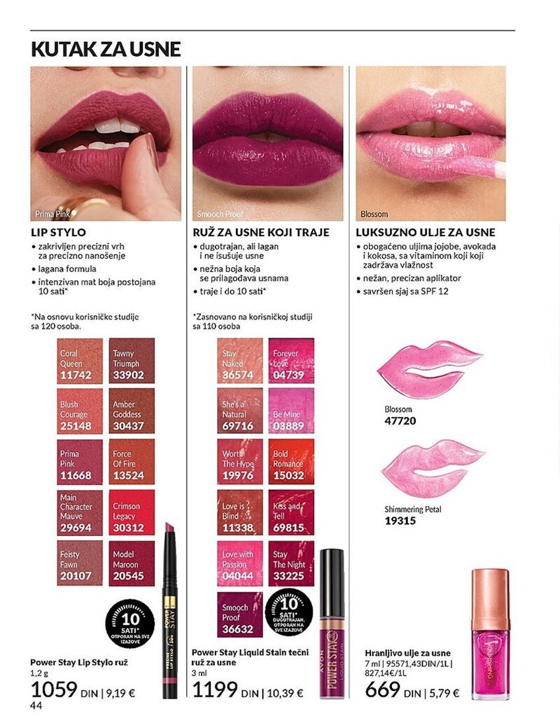 Avon katalog akcija